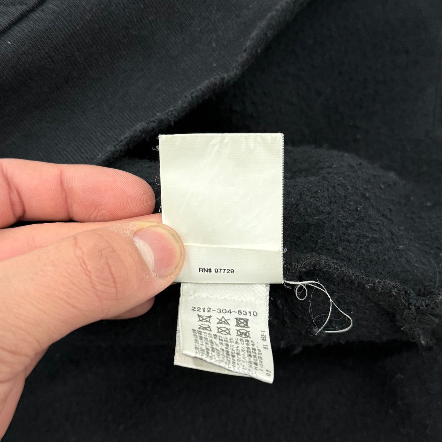 Chrome Hearts Leather Sleeve Crewneck