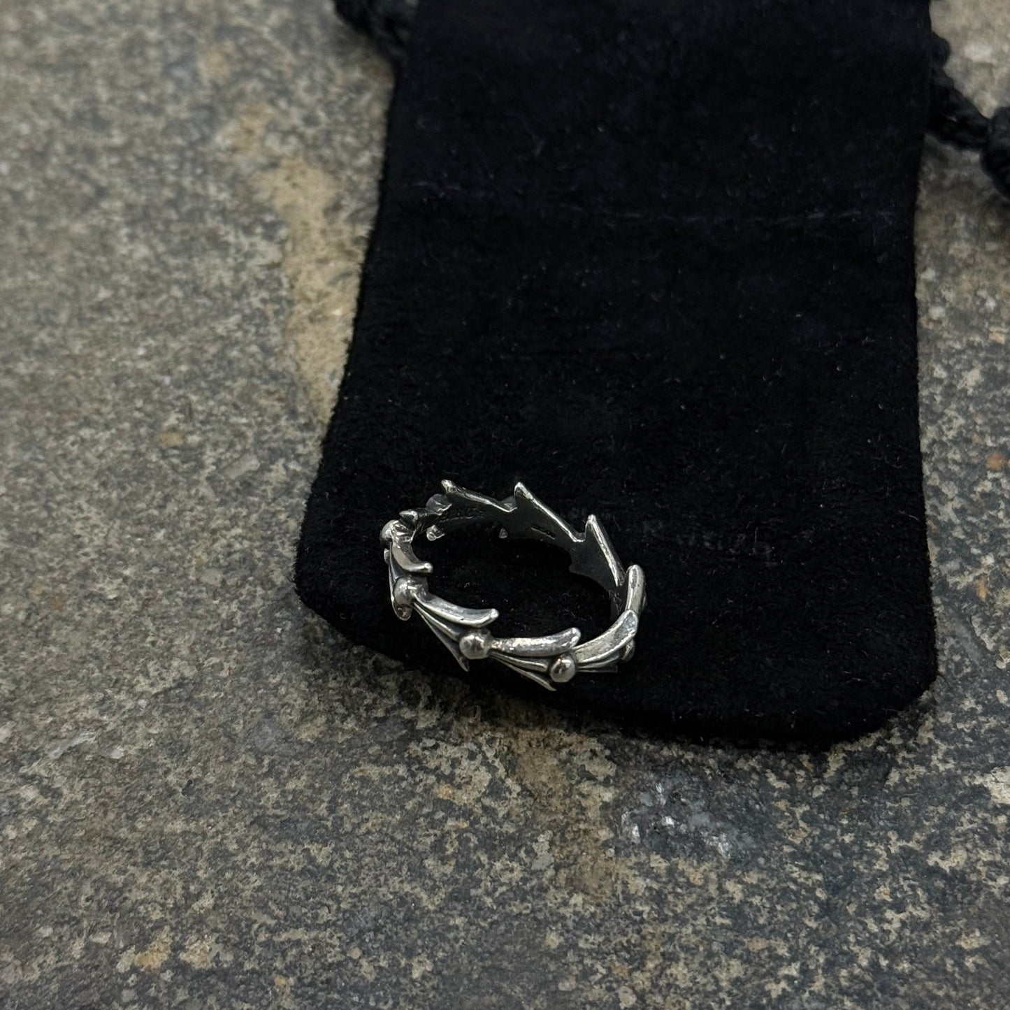 Chrome Hearts Cross Tail Ring