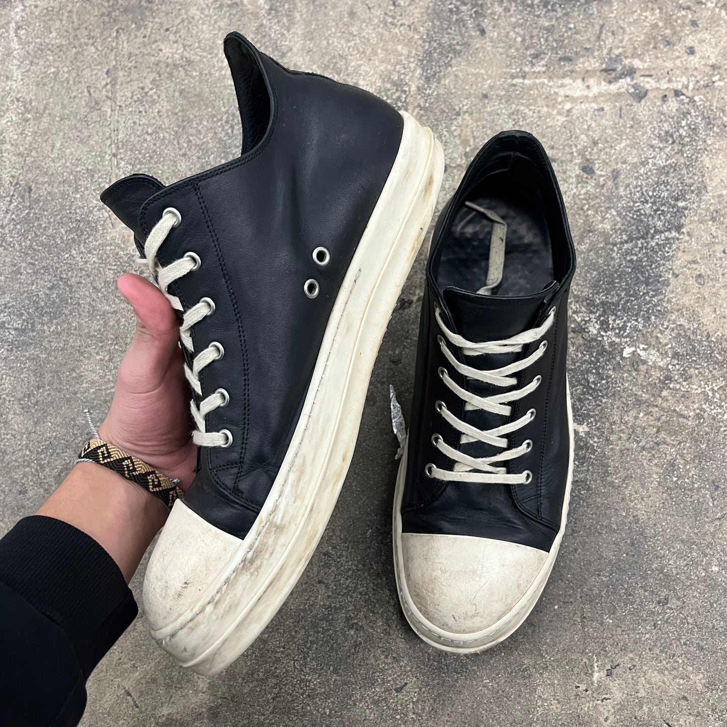 Rick Owens Mainline Ramones Low