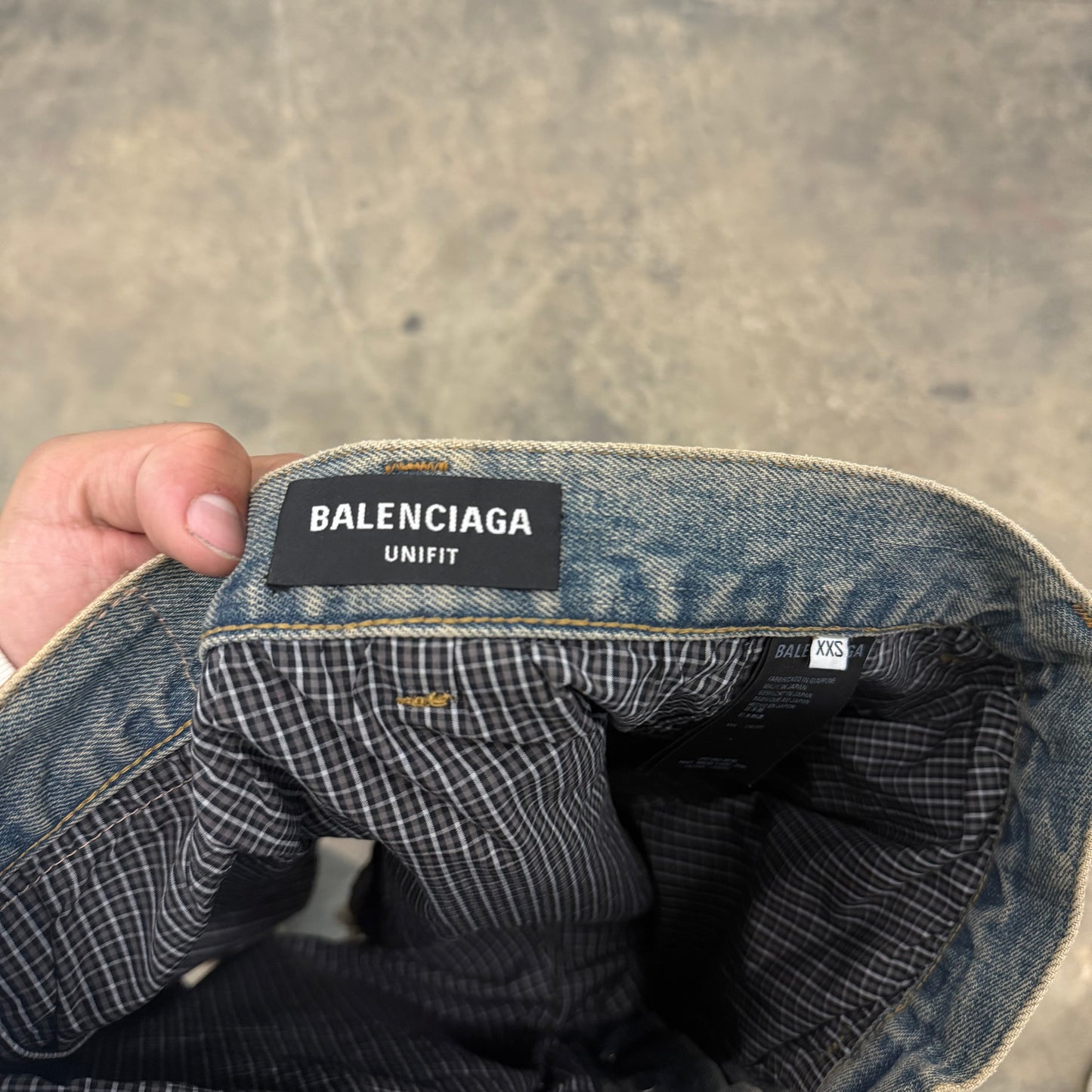 Balenciaga AW21 ‘Afterworld’ Boxer Denim