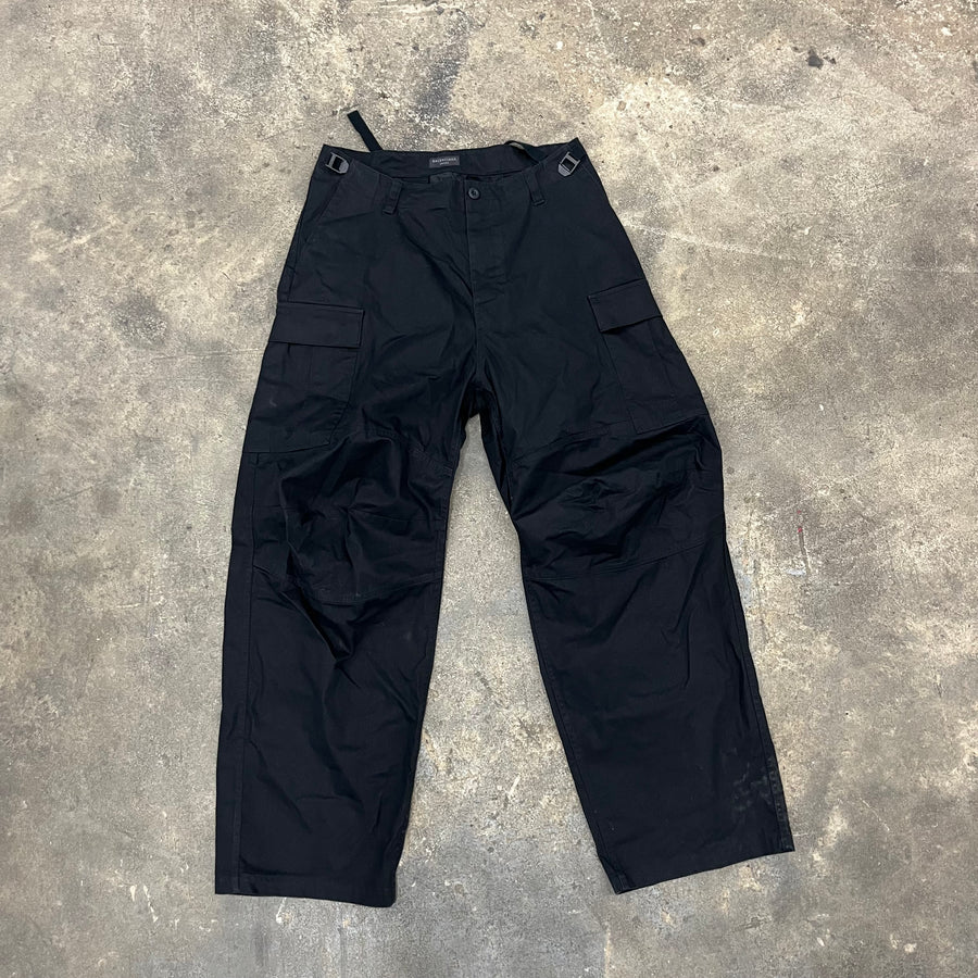Balenciaga Black Kick Cargos