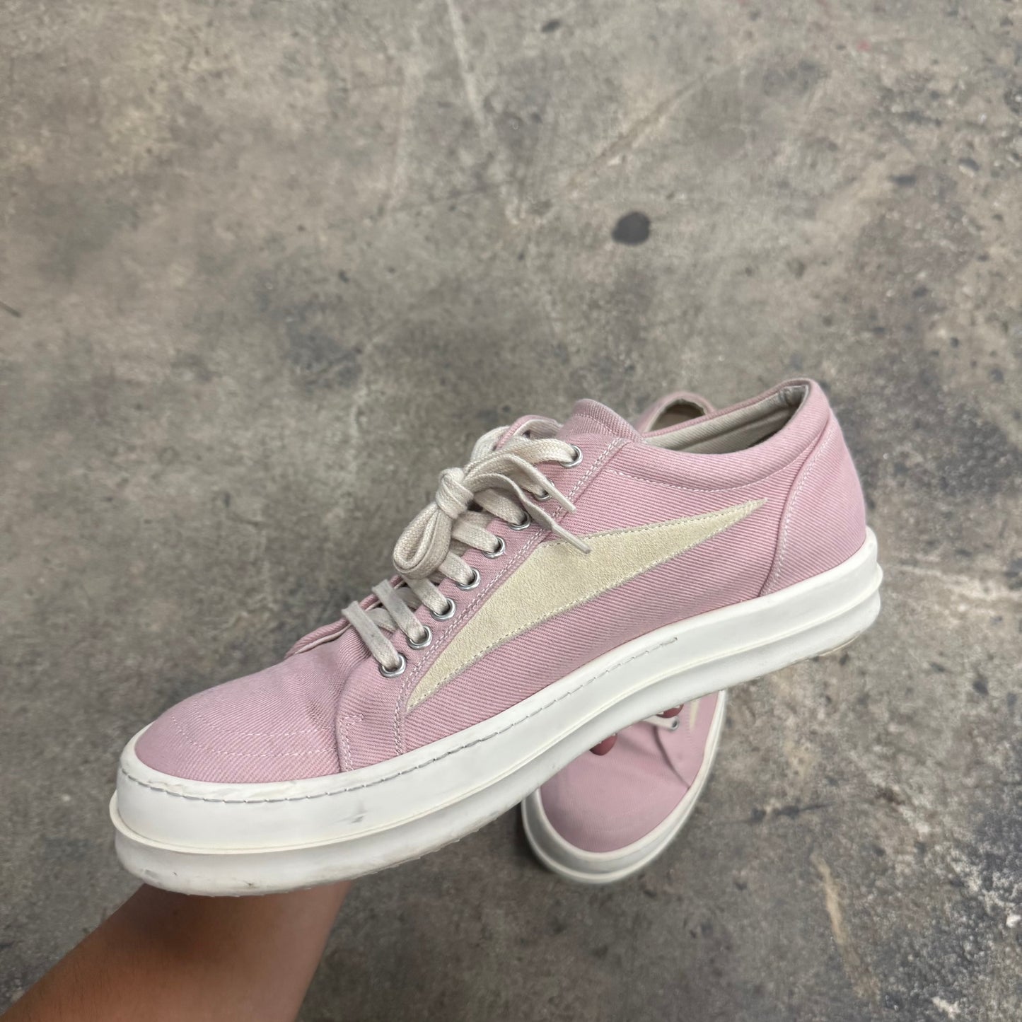 Rick Owens DRKSHDW ‘Vintage Sneaker’ in Pink