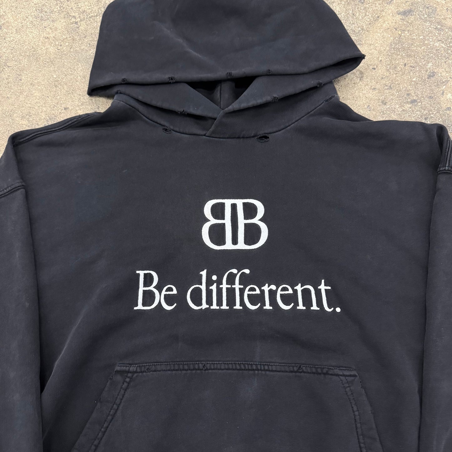 Balenciaga ‘Be Different’ Hoodie
