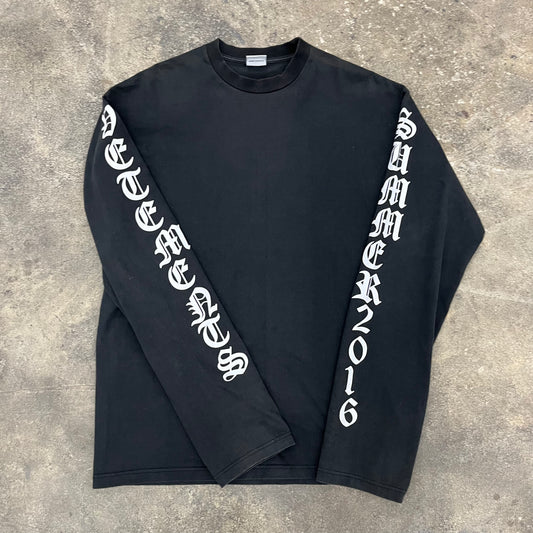 Vetements SS16 OG Metal Longsleeve