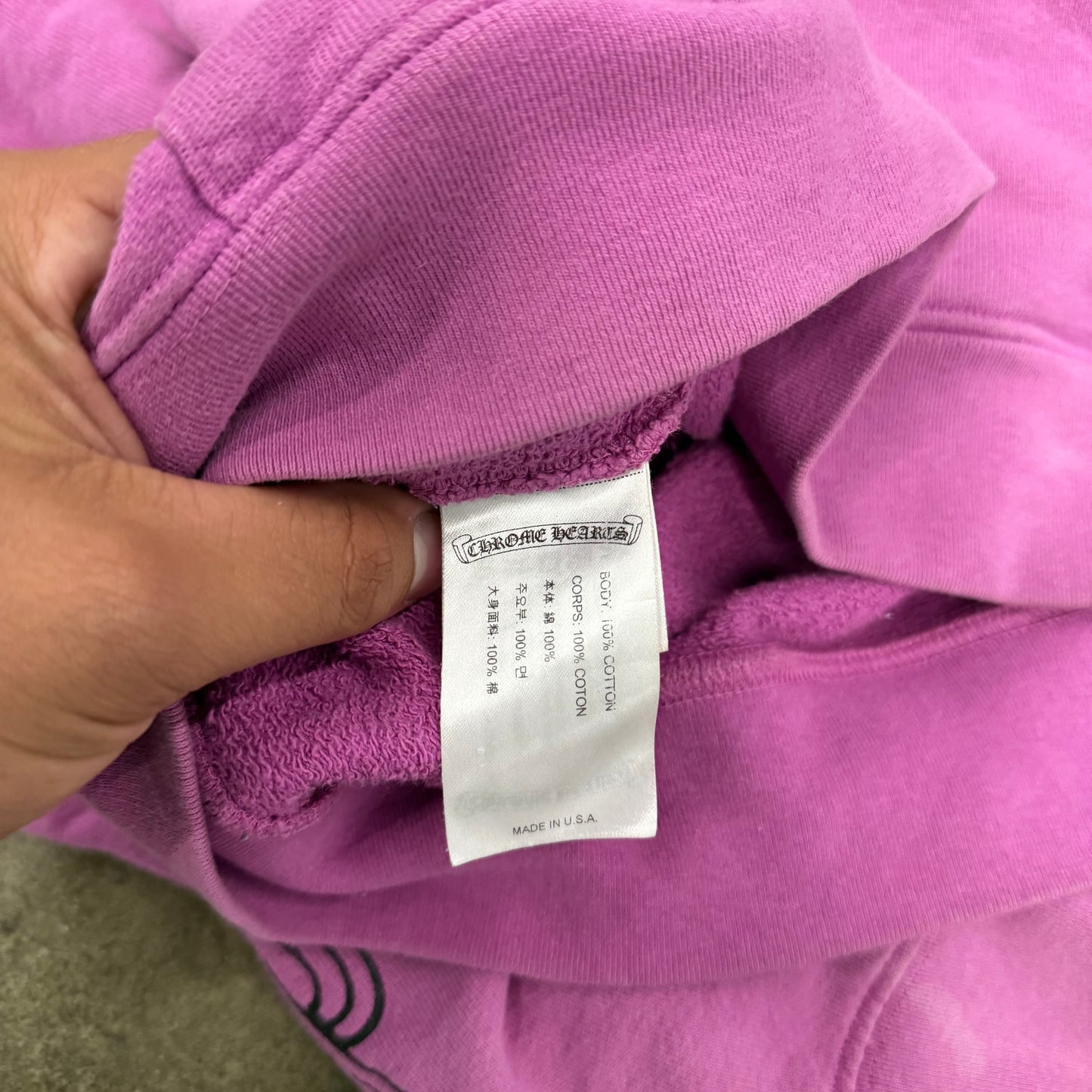 Chrome Hearts Matty Boy Spiderweb Hoodie