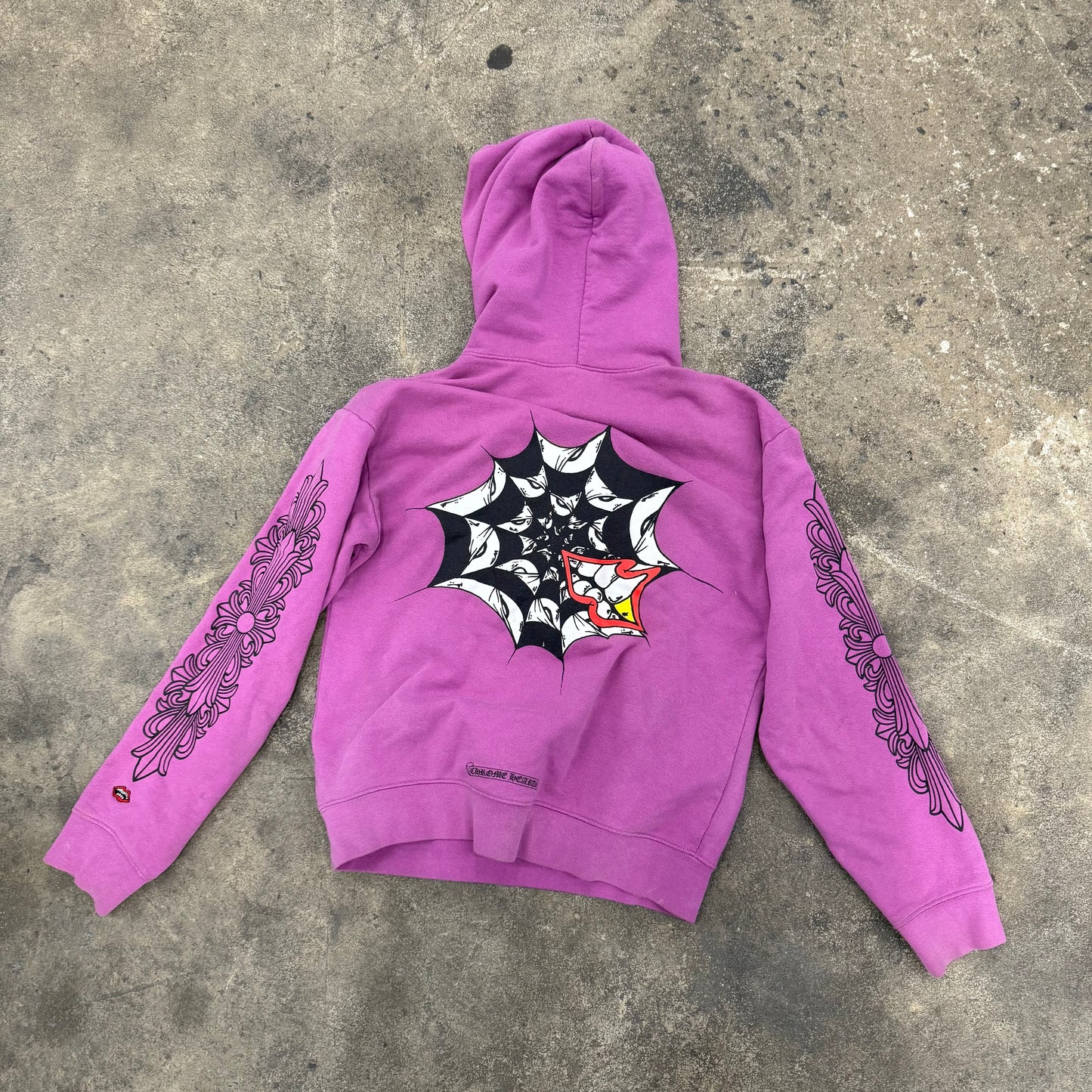 Chrome Hearts Matty Boy Spiderweb Hoodie