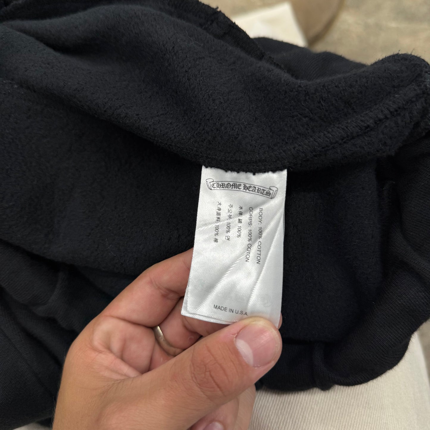 Chrome Hearts Script Heavy Sweatpants