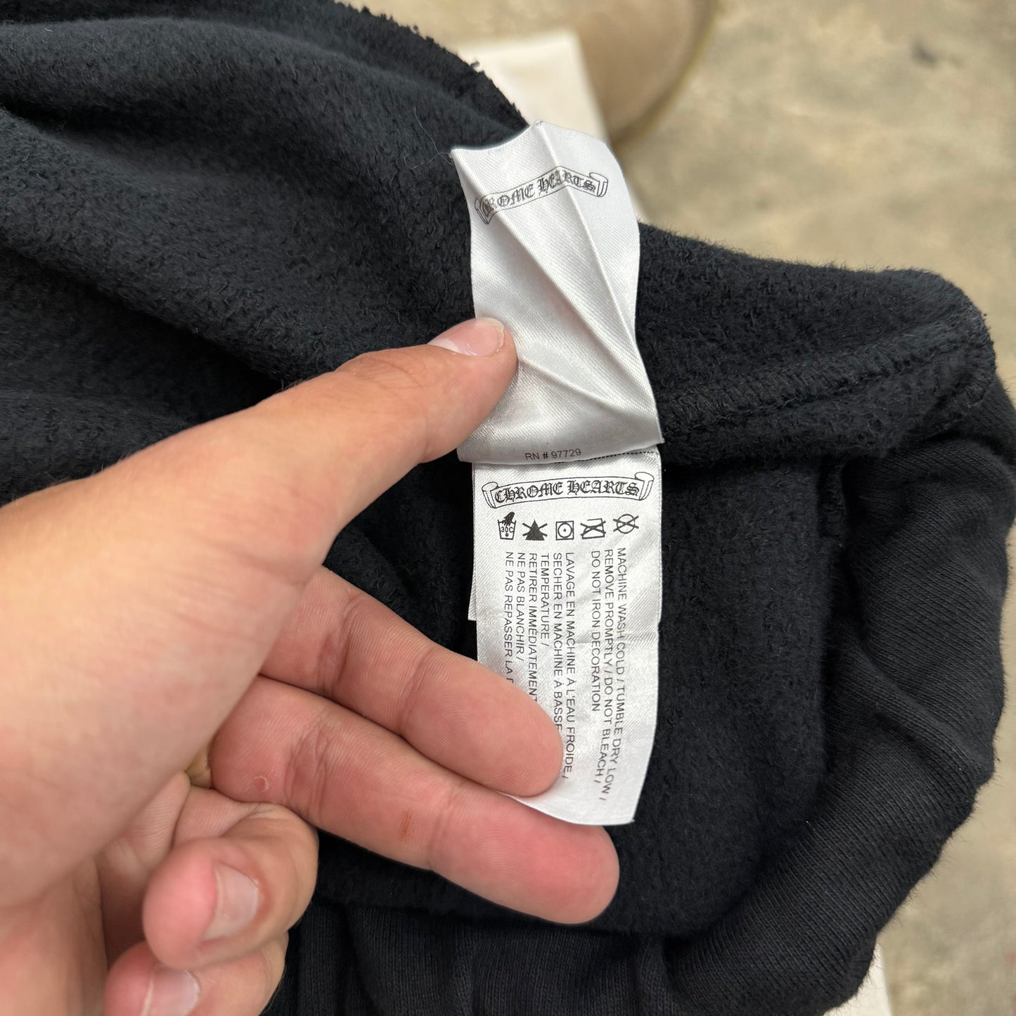 Chrome Hearts Script Heavy Sweatpants