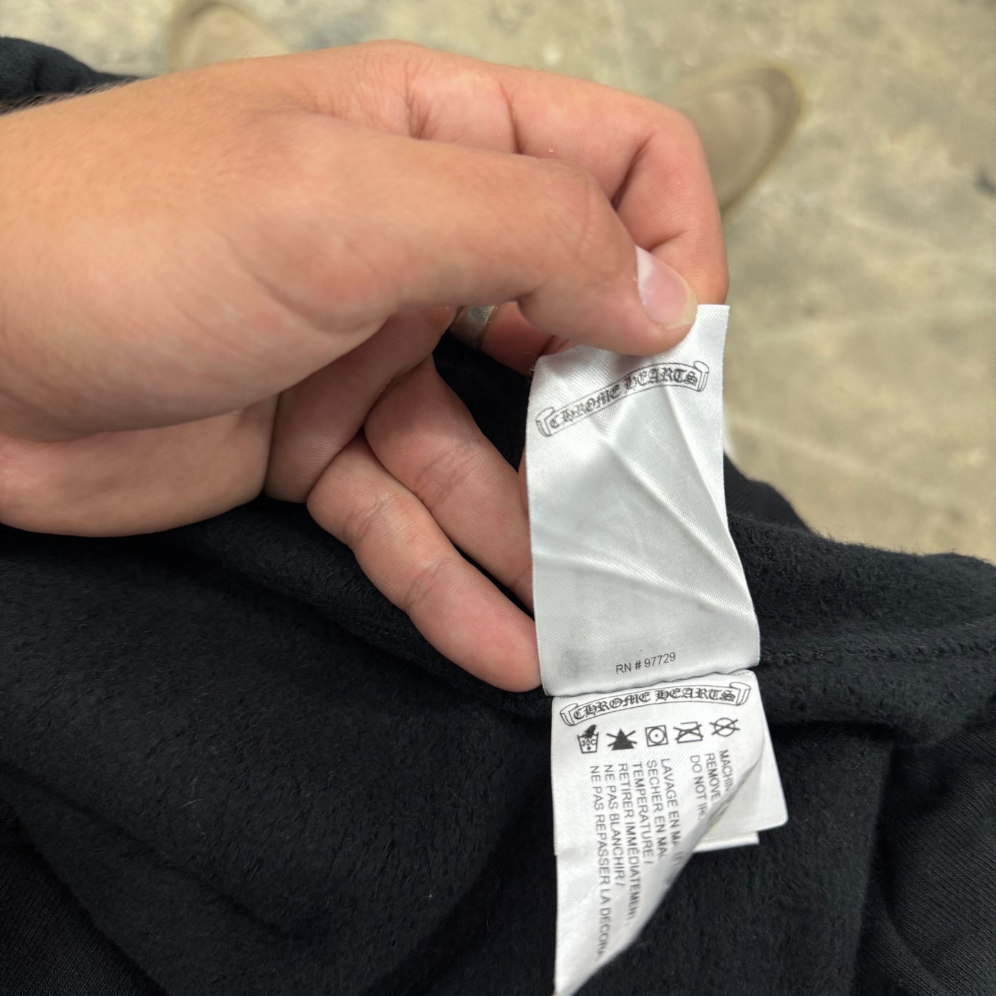 Chrome Hearts Script Heavy Sweatpants