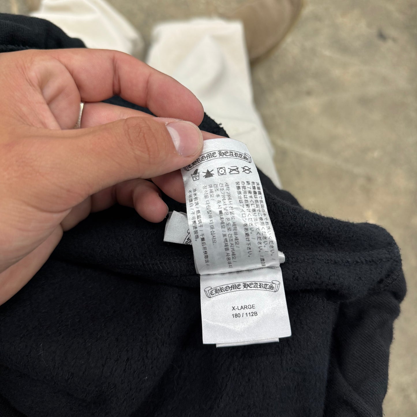 Chrome Hearts Script Heavy Sweatpants