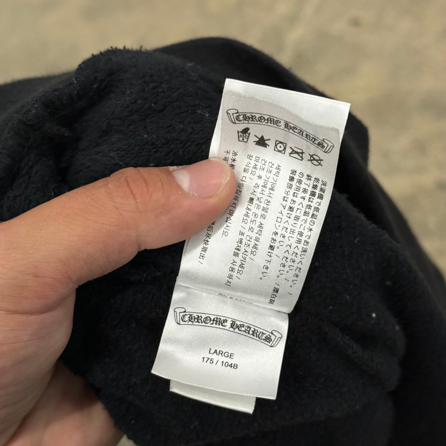 Chrome Hearts Gradient Floral Hoodie