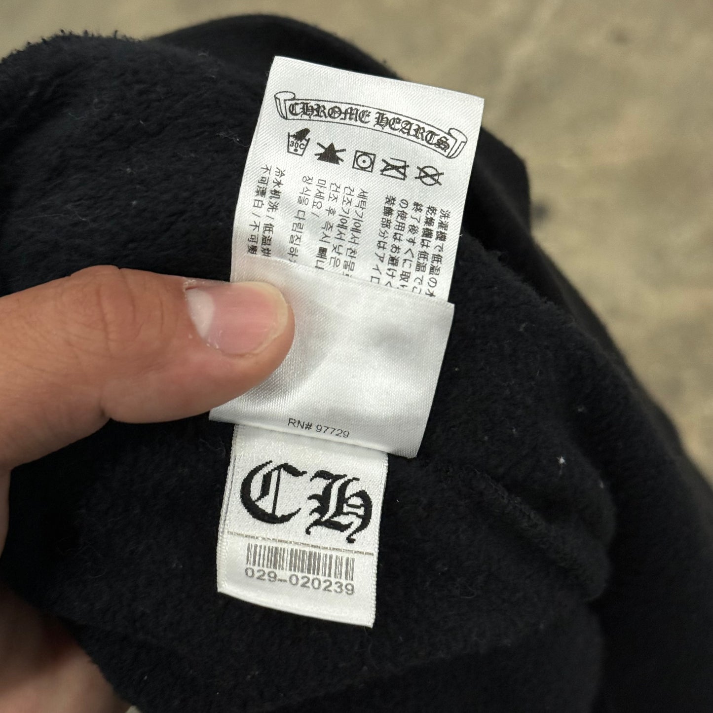 Chrome Hearts Gradient Floral Hoodie