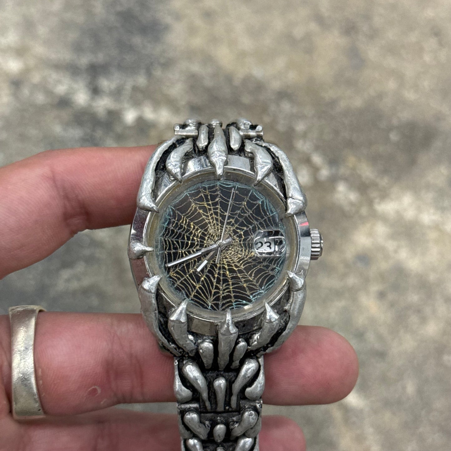 Alabaster Industries Spiderweb Watch