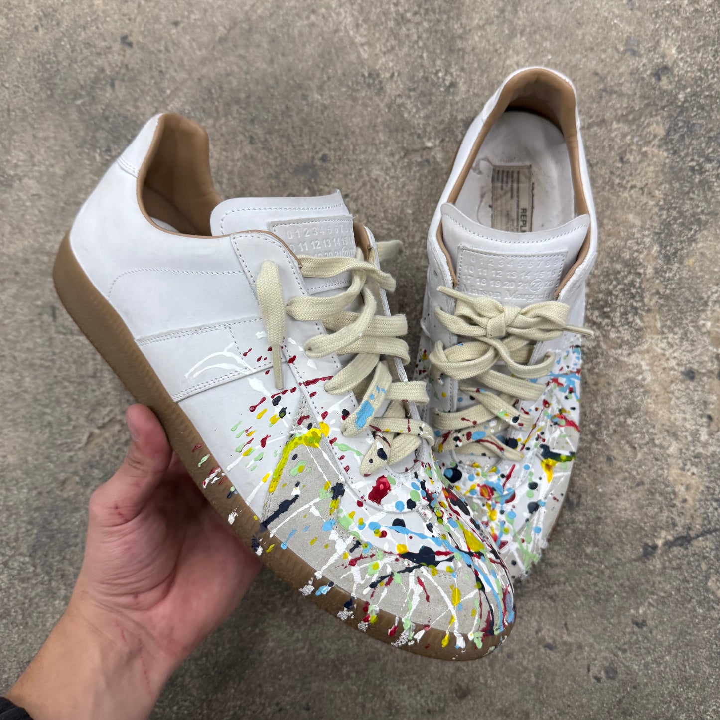 MAISON MARGIELA Splatter paint GAT