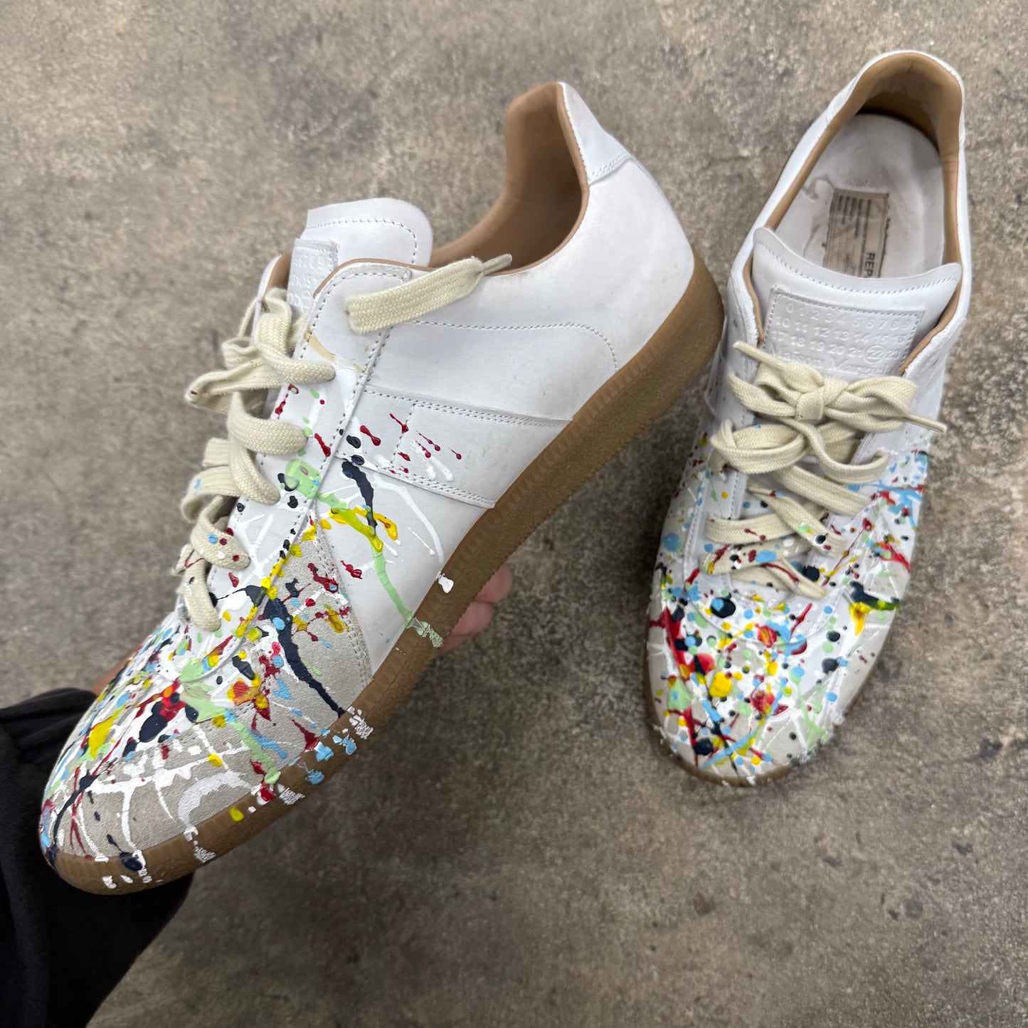 MAISON MARGIELA Splatter paint GAT