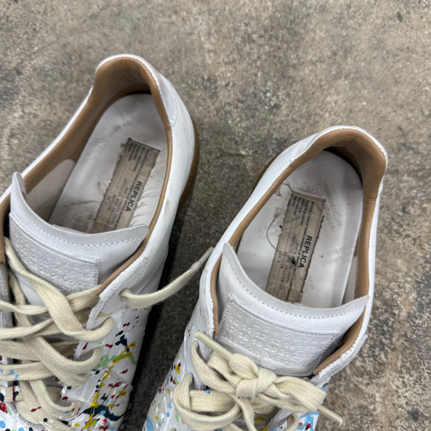 MAISON MARGIELA Splatter paint GAT