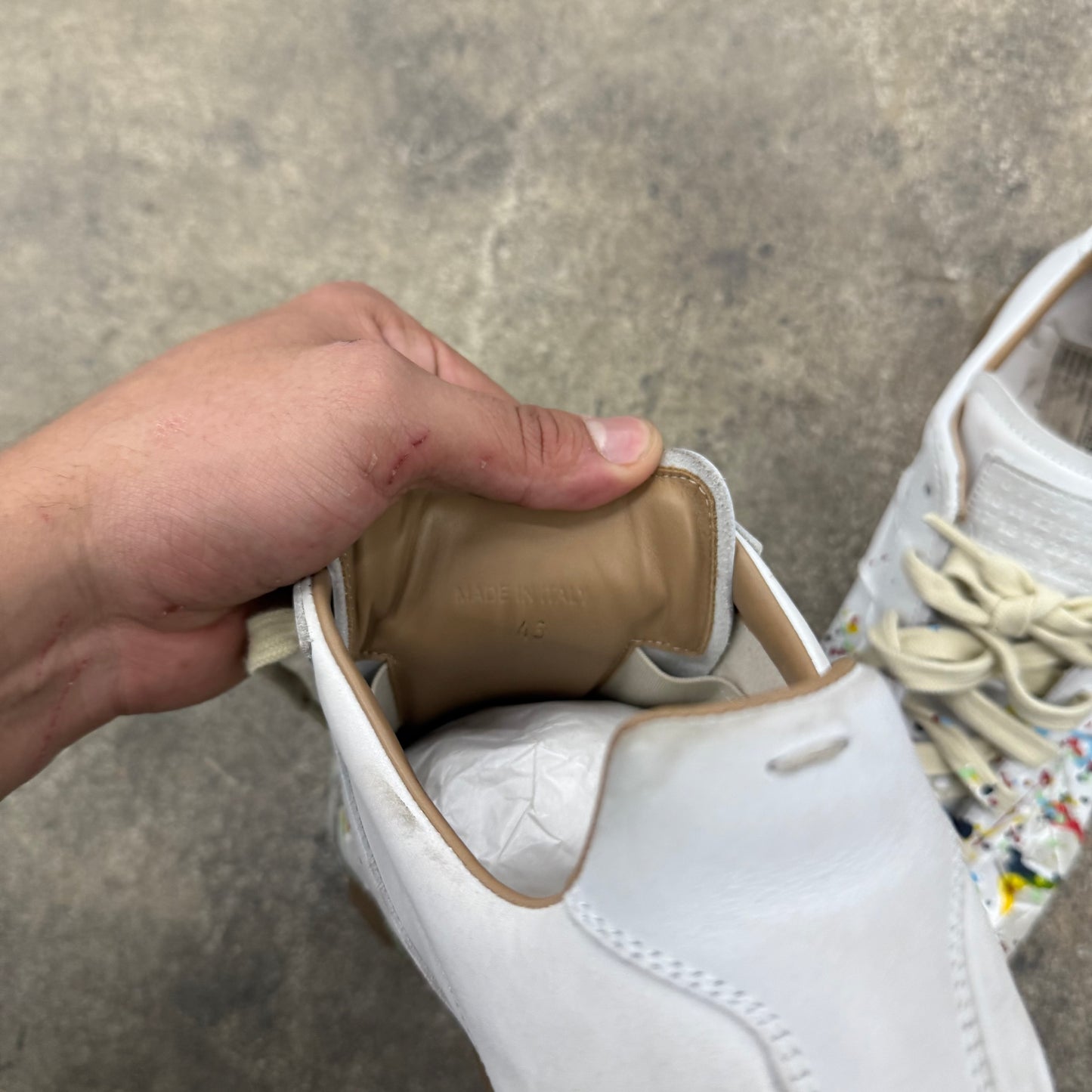 MAISON MARGIELA Splatter paint GAT