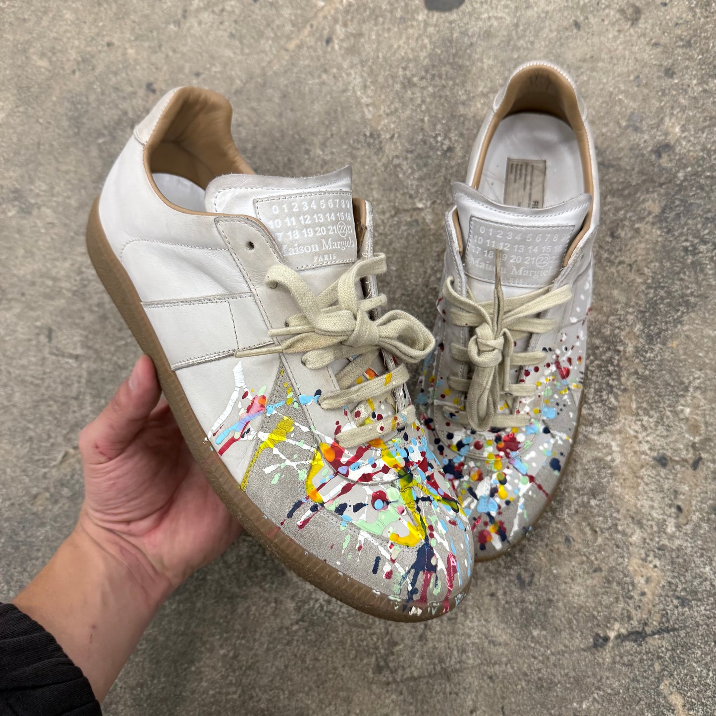 MAISON MARGIELA GAT Splatter Paint