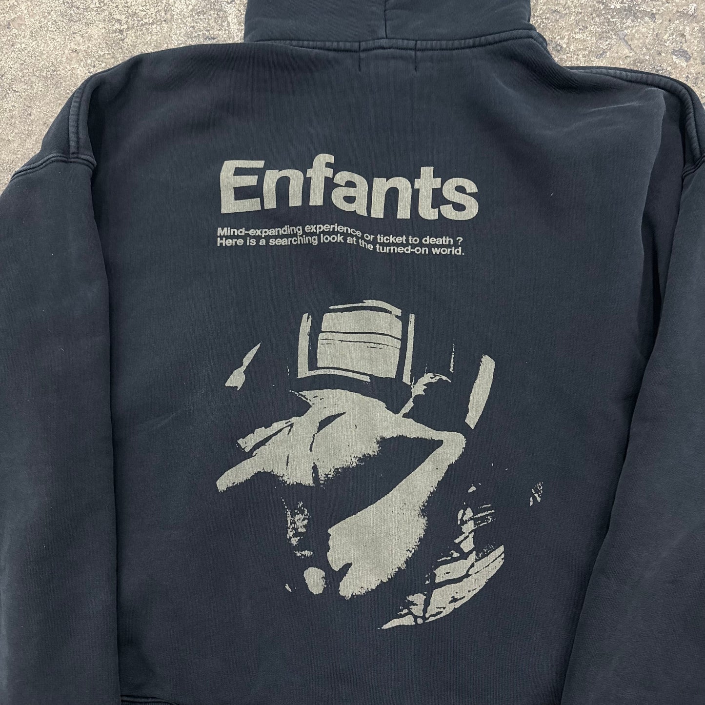 ENFANTS RICHES DEPRIMES Ticket to Death Hoodie