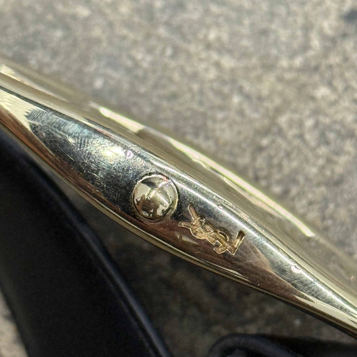 YSL Vintage Belt