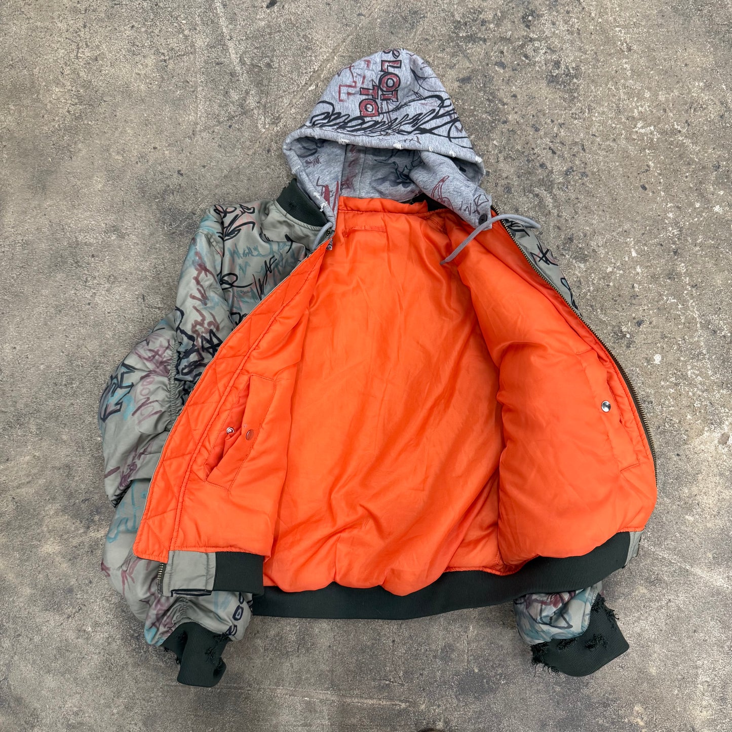 Mowalola Graffiti NYC Bomber