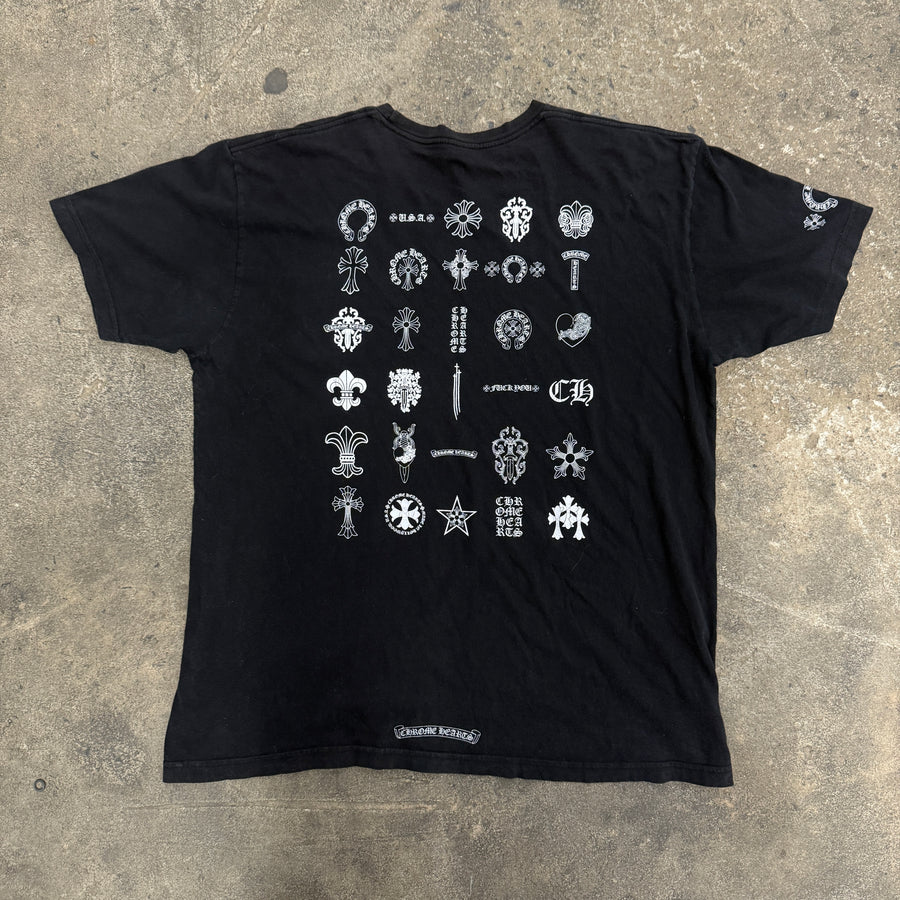 Chrome Hearts 'Multi Logo' Tee
