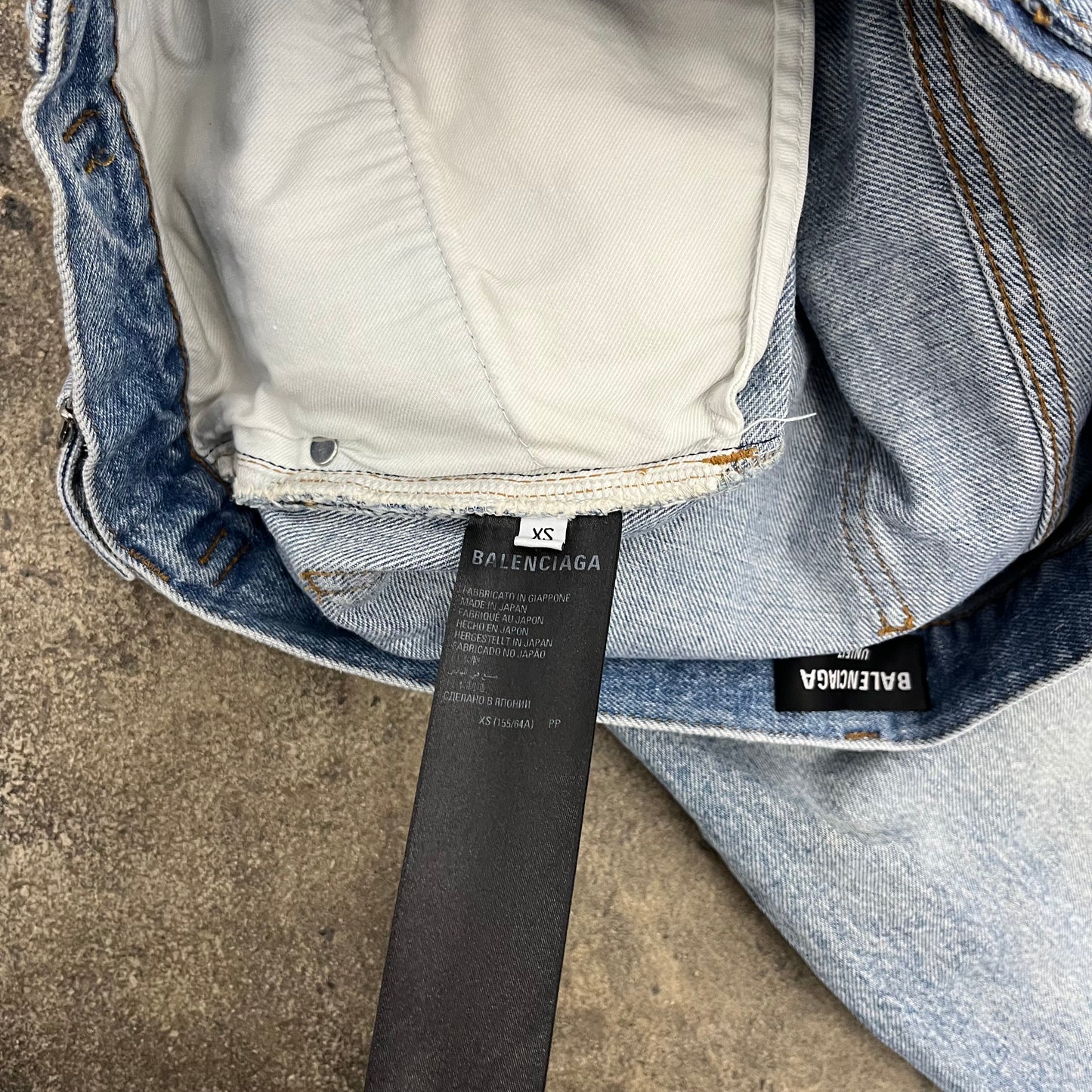 Balenciaga SS23 Skater Denim